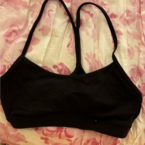Black Lulu flo y bra